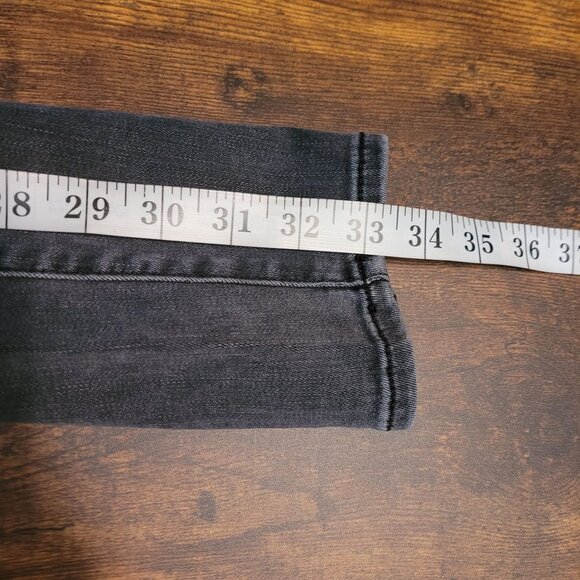 Mavi Jeans Size 31 Alissa High Rise Super Skinny Charcoal Stretch Denim - Picture 10 of 11